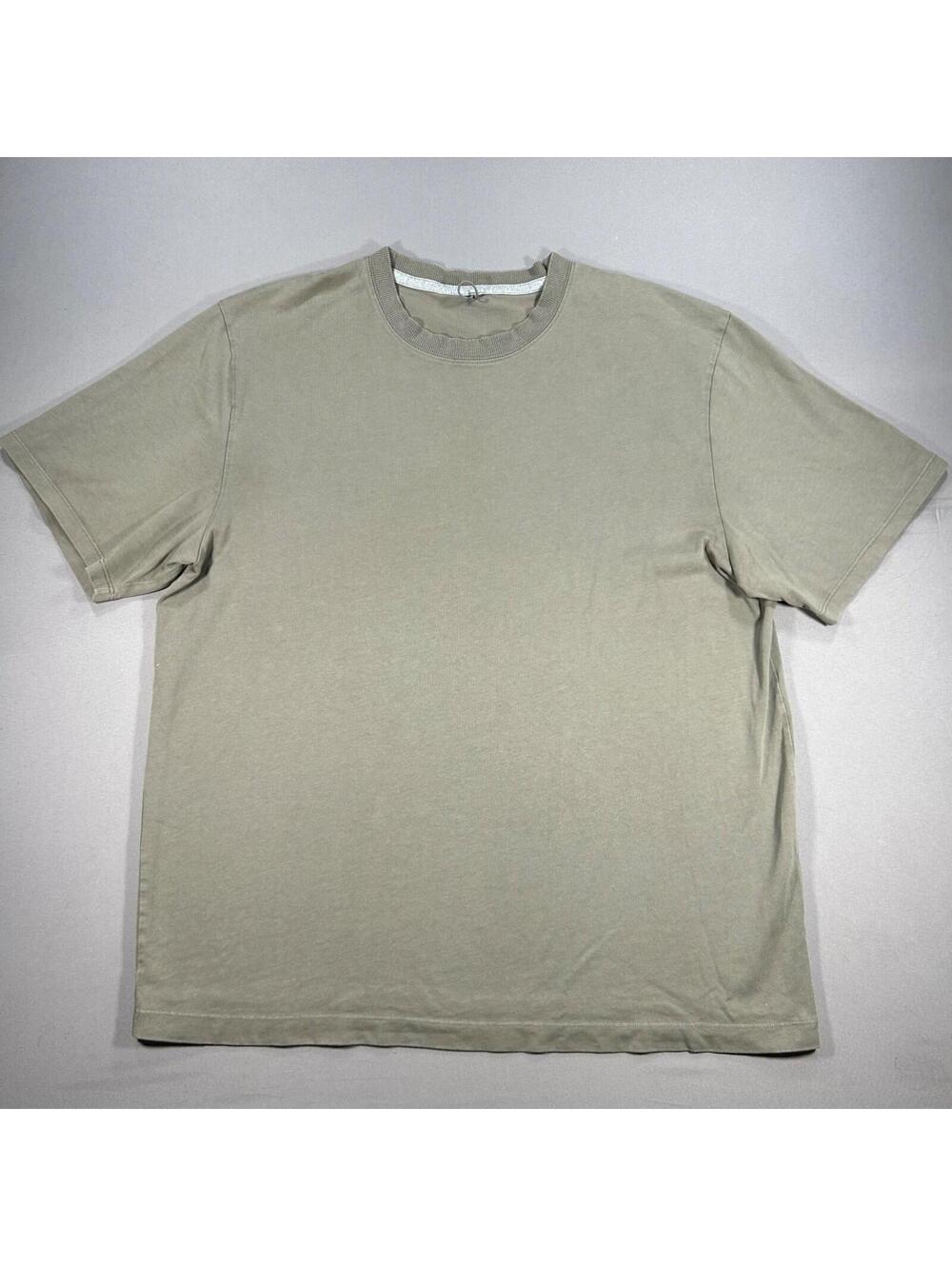 Lululemon Men's Zeroed in Short-Sleeve T-Shirt Tan Size XL